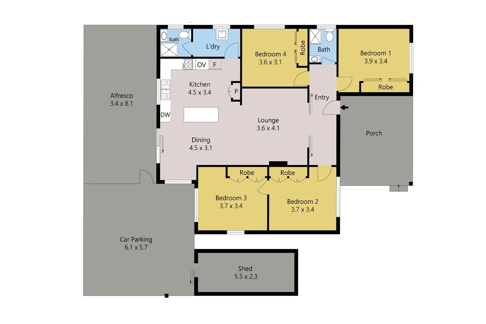 2D Plan Redraw — Floor Plans